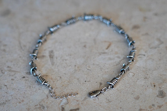 Barbed Wire Link Bracelet