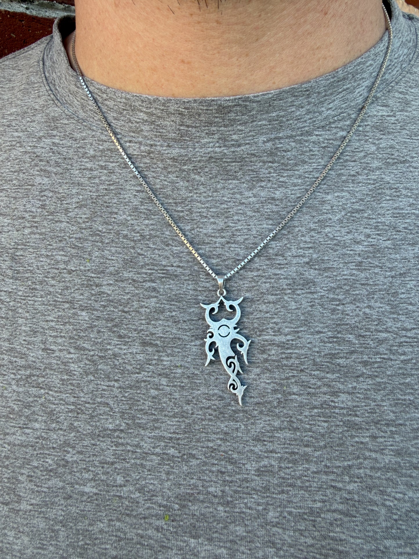 Tribal Scorpion Pendant