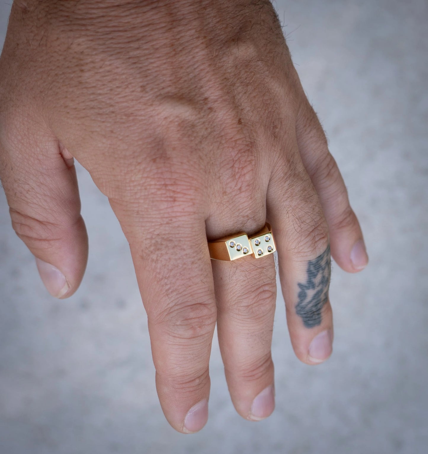 Kilroy Dice Gambler Rings