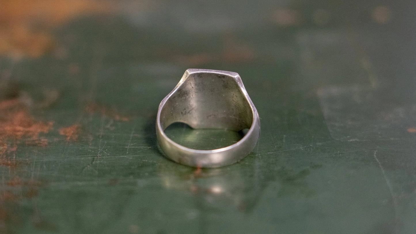 1945 Iran WWII souvenir Ring SIze-10