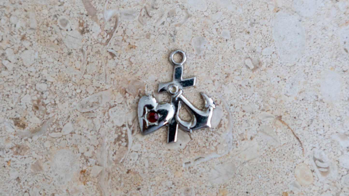 Faith, Hope, Charity Mid Century Pendant