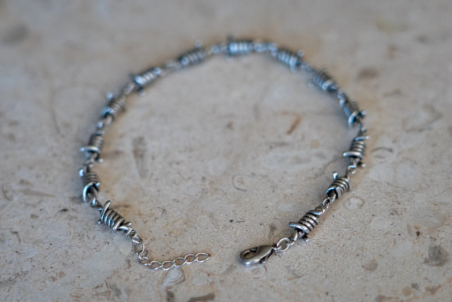 Barbed Wire Link Bracelet
