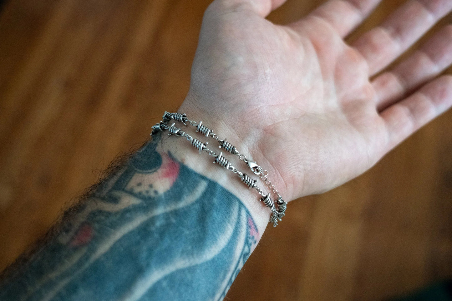 Barbed Wire Link Bracelet