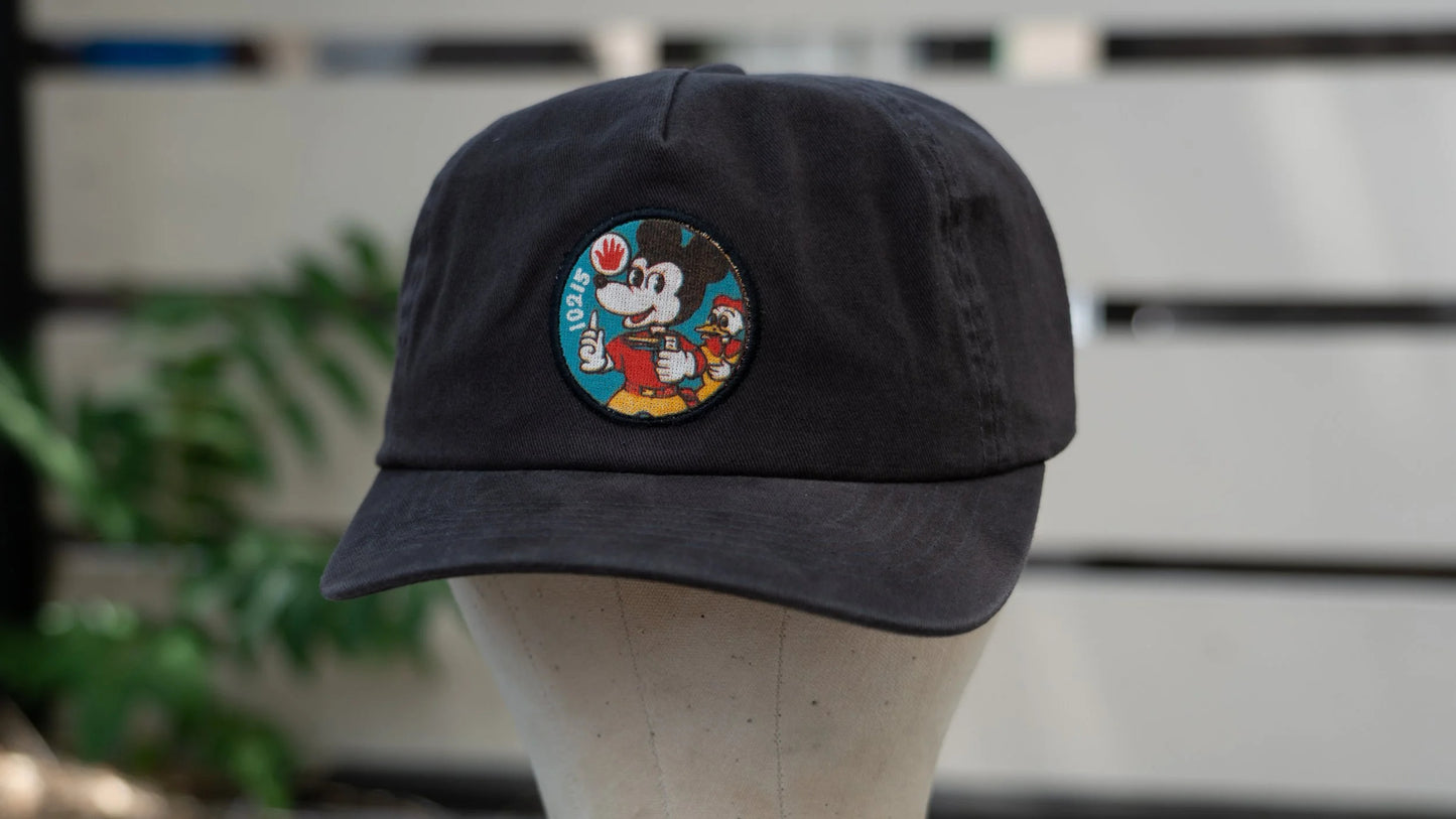 Menko Mickey Dark Charcoal Hat
