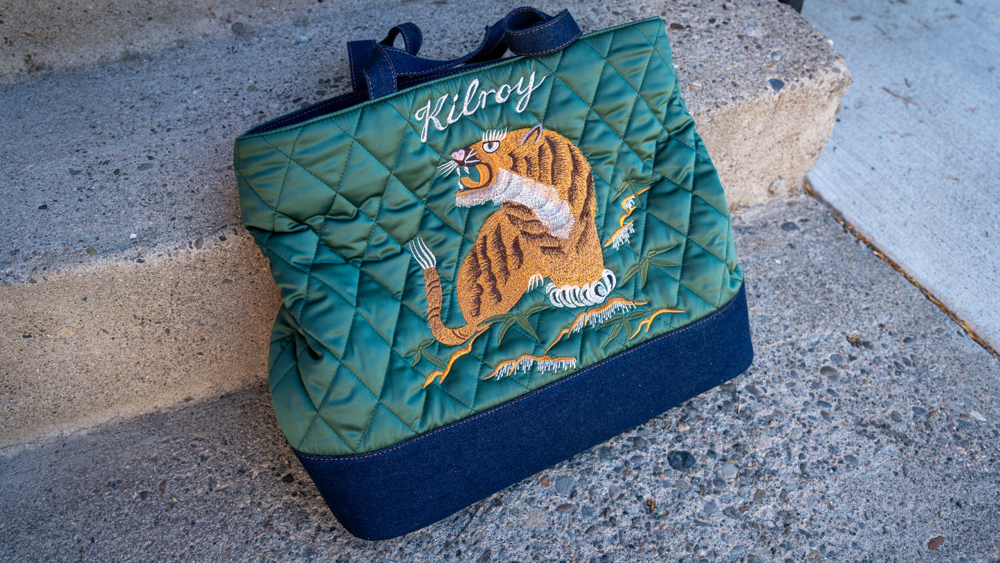 Kilroy Sukajan Tote Bag スカジャン