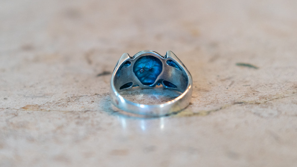 Kilroy-vtg Anniversary Skull Ring