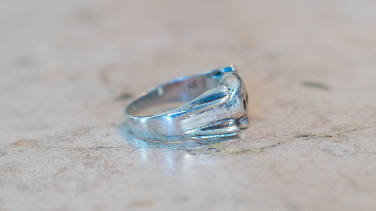 Kilroy-vtg Anniversary Skull Ring