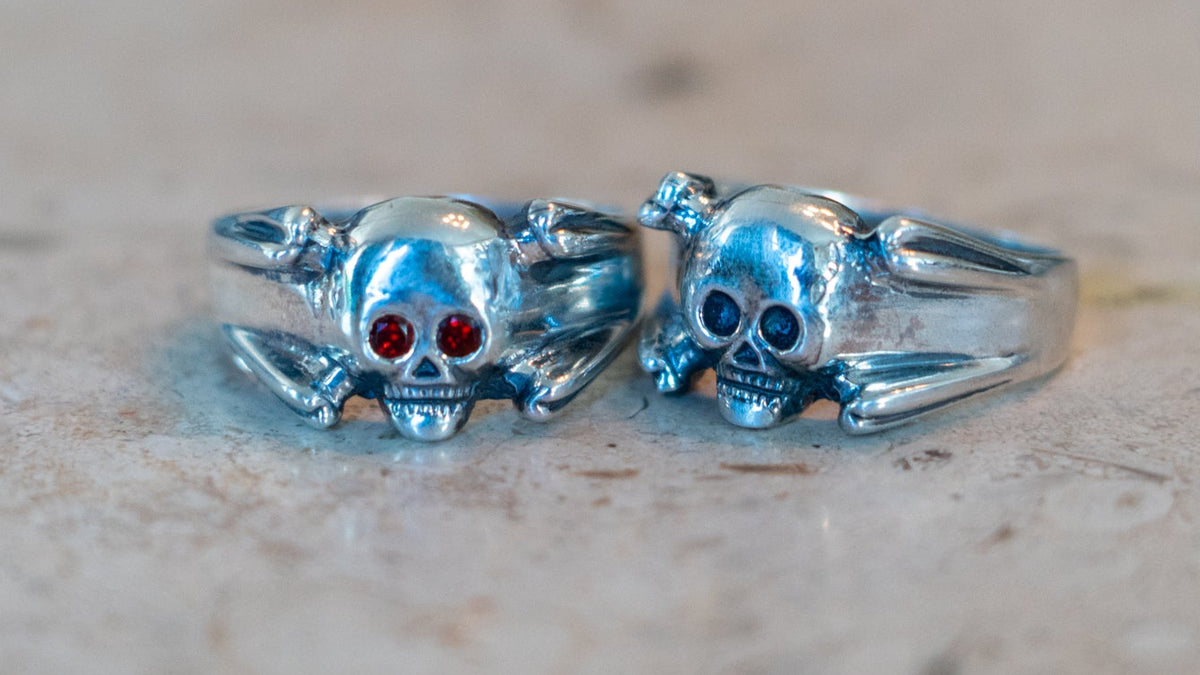 Kilroy-vtg Anniversary Skull Ring
