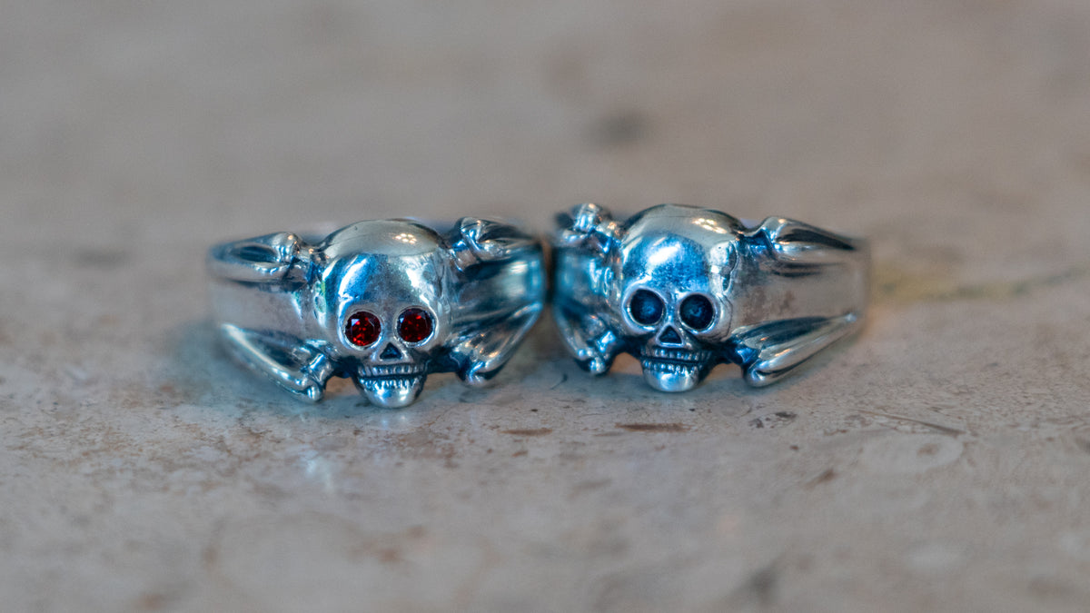 Kilroy-vtg Anniversary Skull Ring