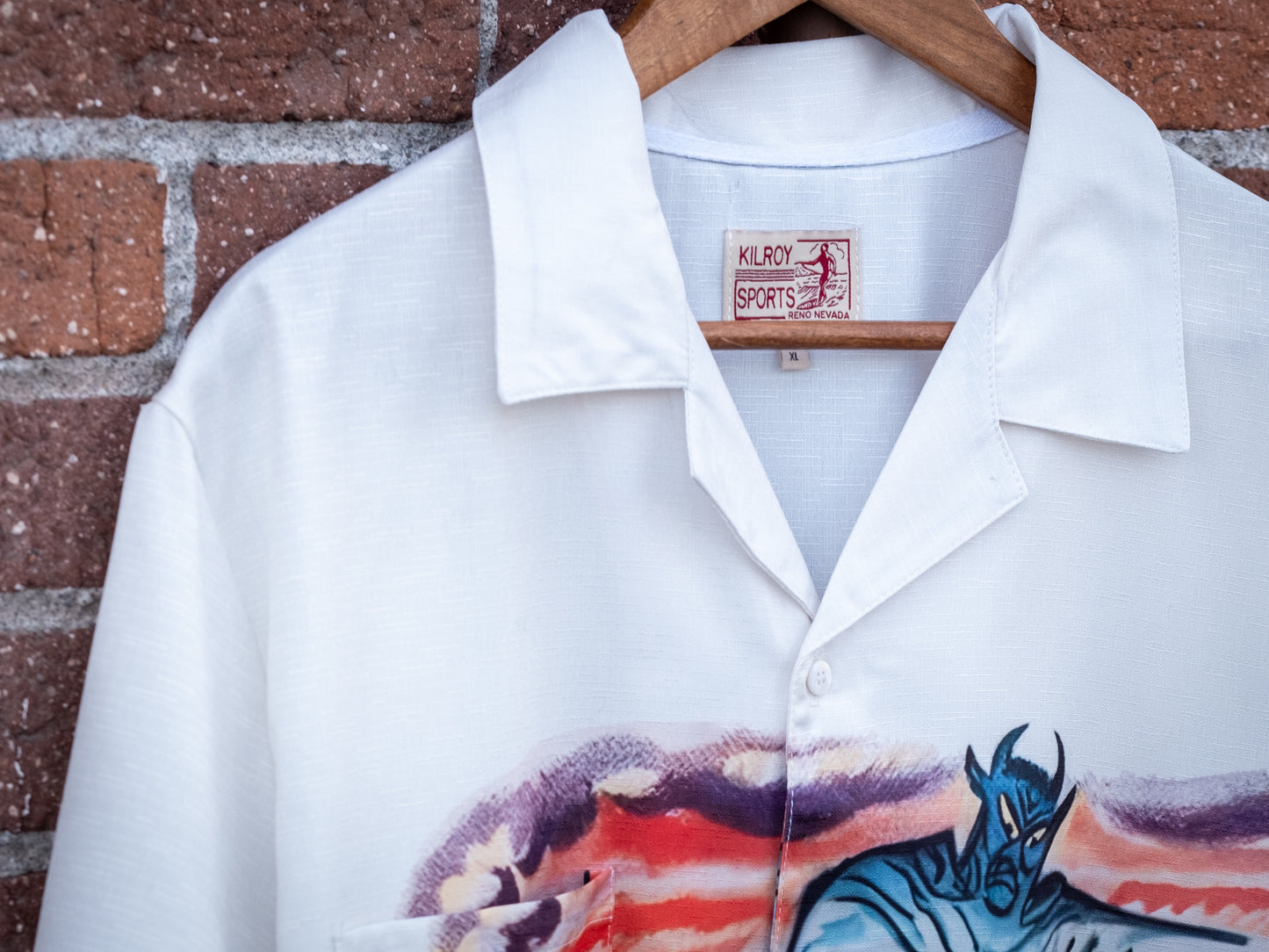Crude Oil Camp Collar Button Up