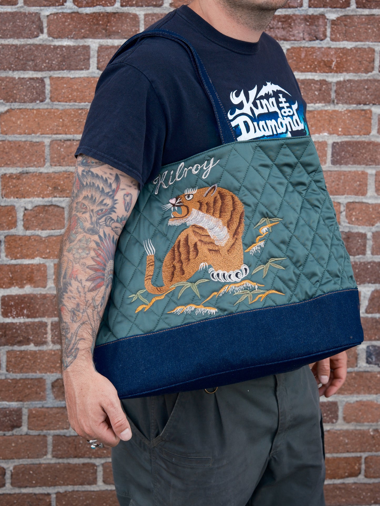Kilroy Sukajan Tote Bag スカジャン
