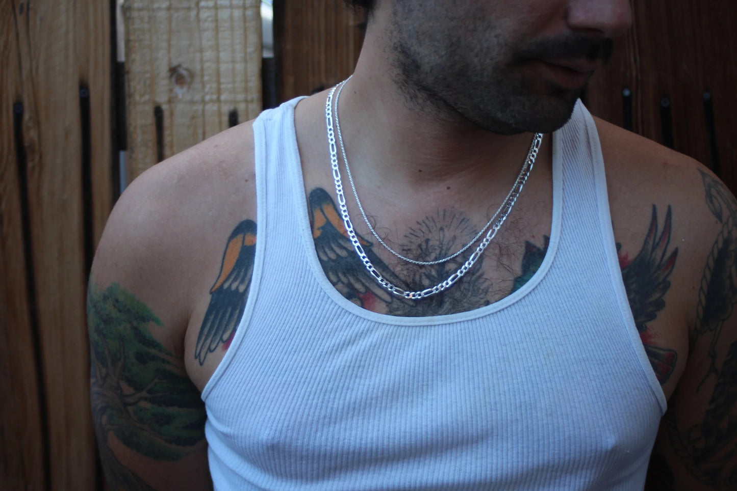 Woven Sterling Chain - Italian Made