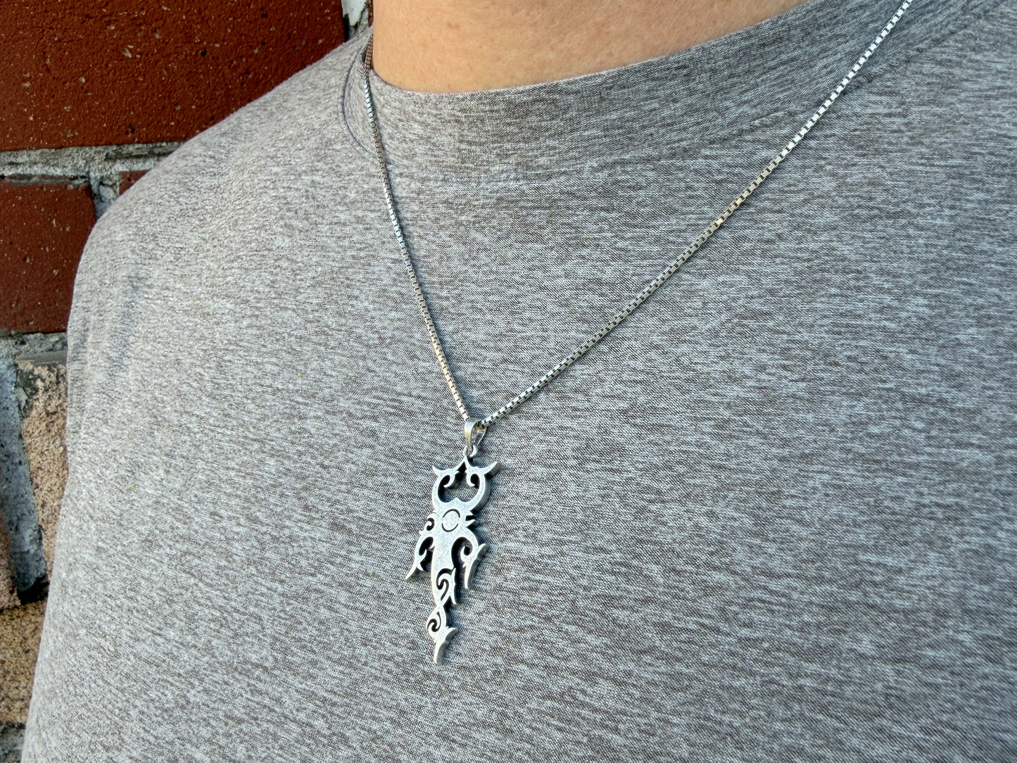 Tribal Scorpion Pendant