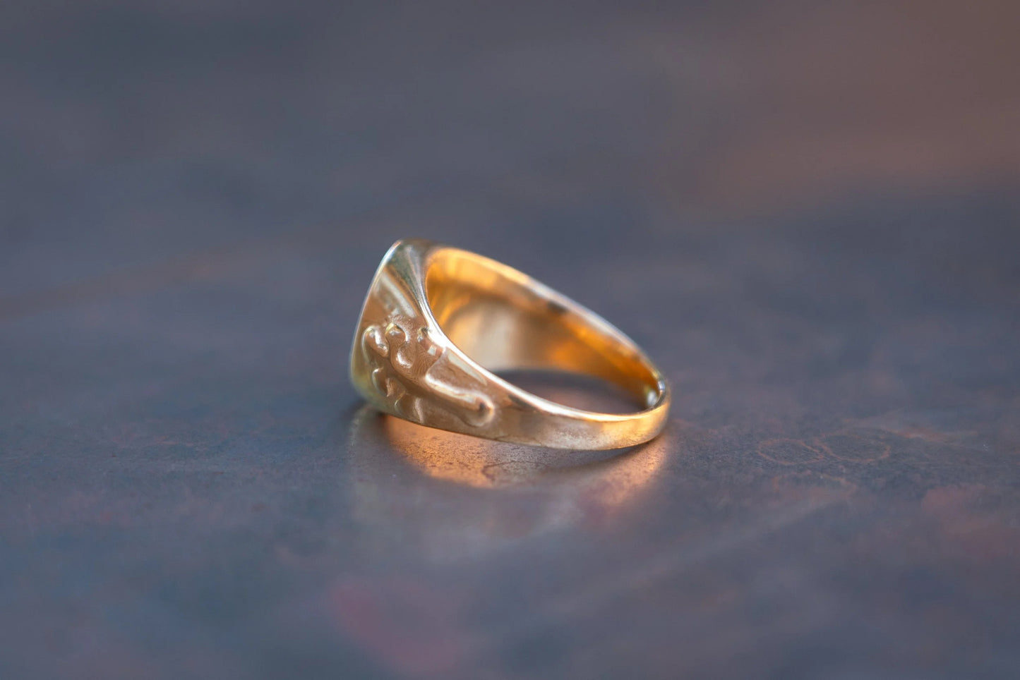 Gold Plated Virgin Mary Ring