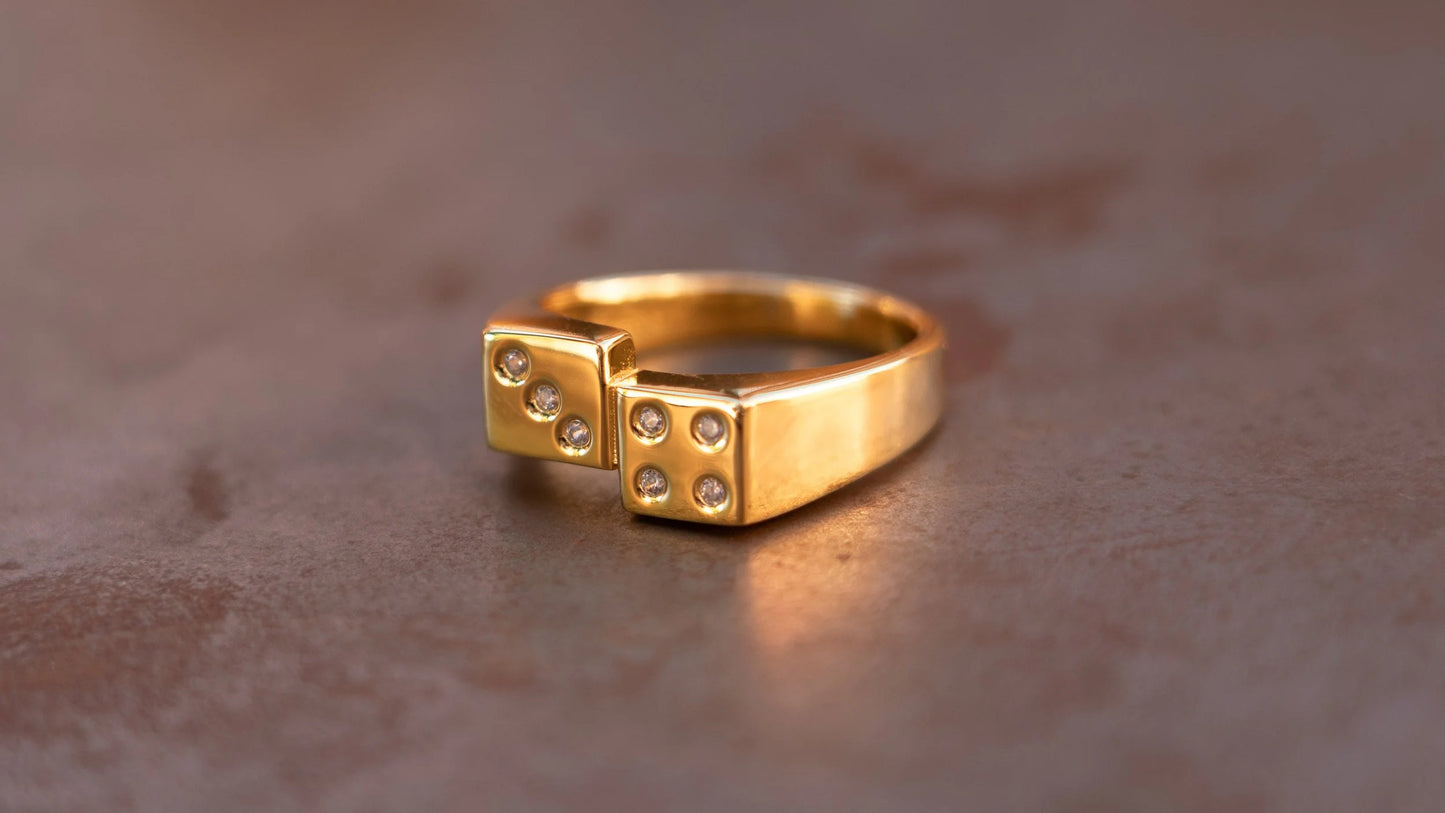 Kilroy Dice Gambler Rings