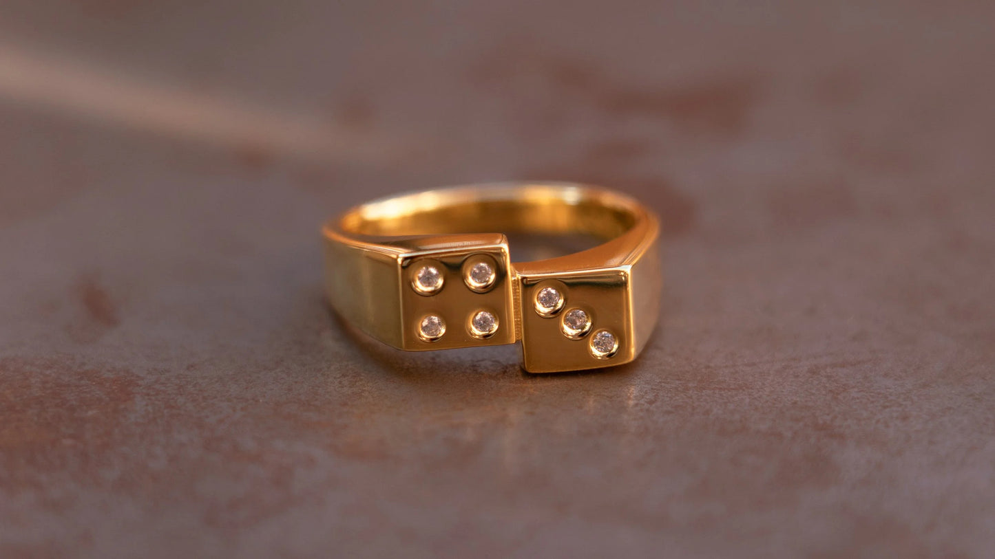 Kilroy Dice Gambler Rings