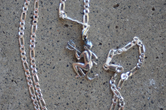 Kilroy "Little Devil" Sterling Pendant