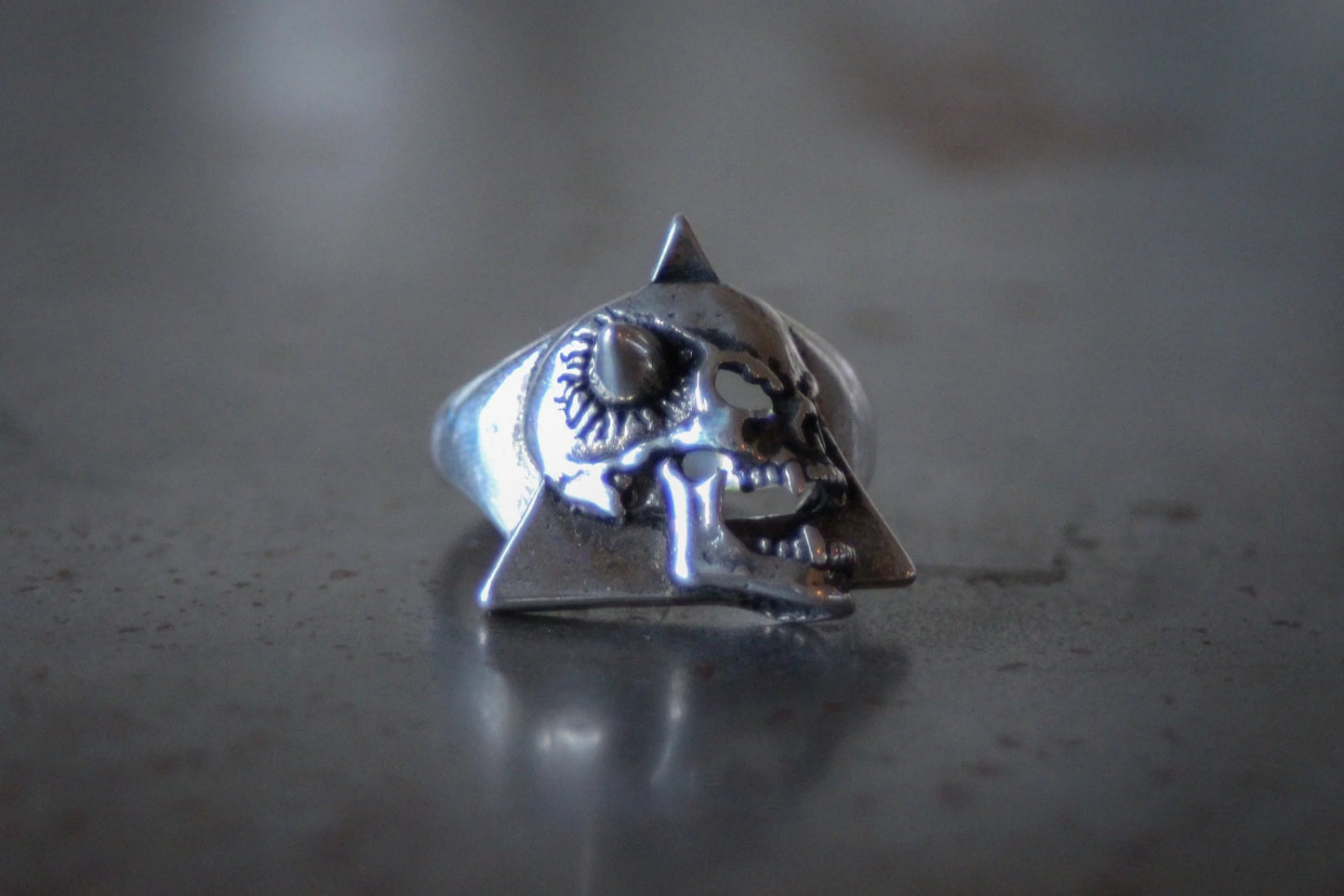 1980s Evil Pyramid Head Skull
